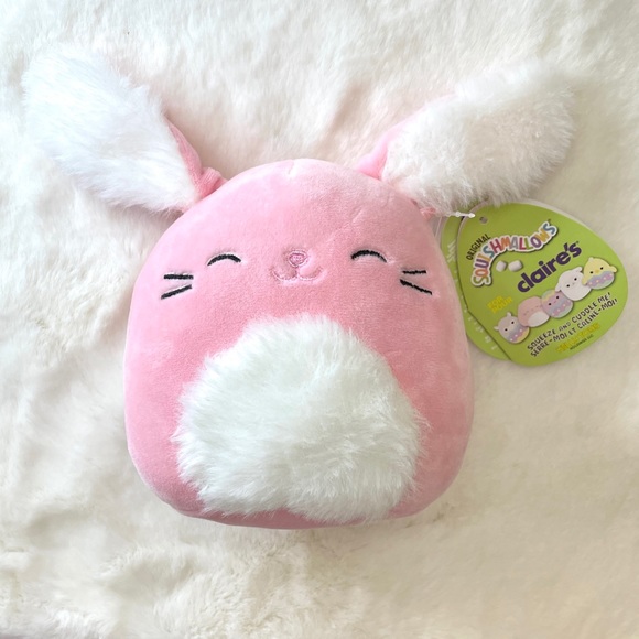 Squishmallows Other - Squishmallows Claire’s Easter 5” Bop Bunny Pink
